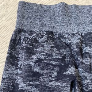 Gymshark workout leggings fits medium black camo